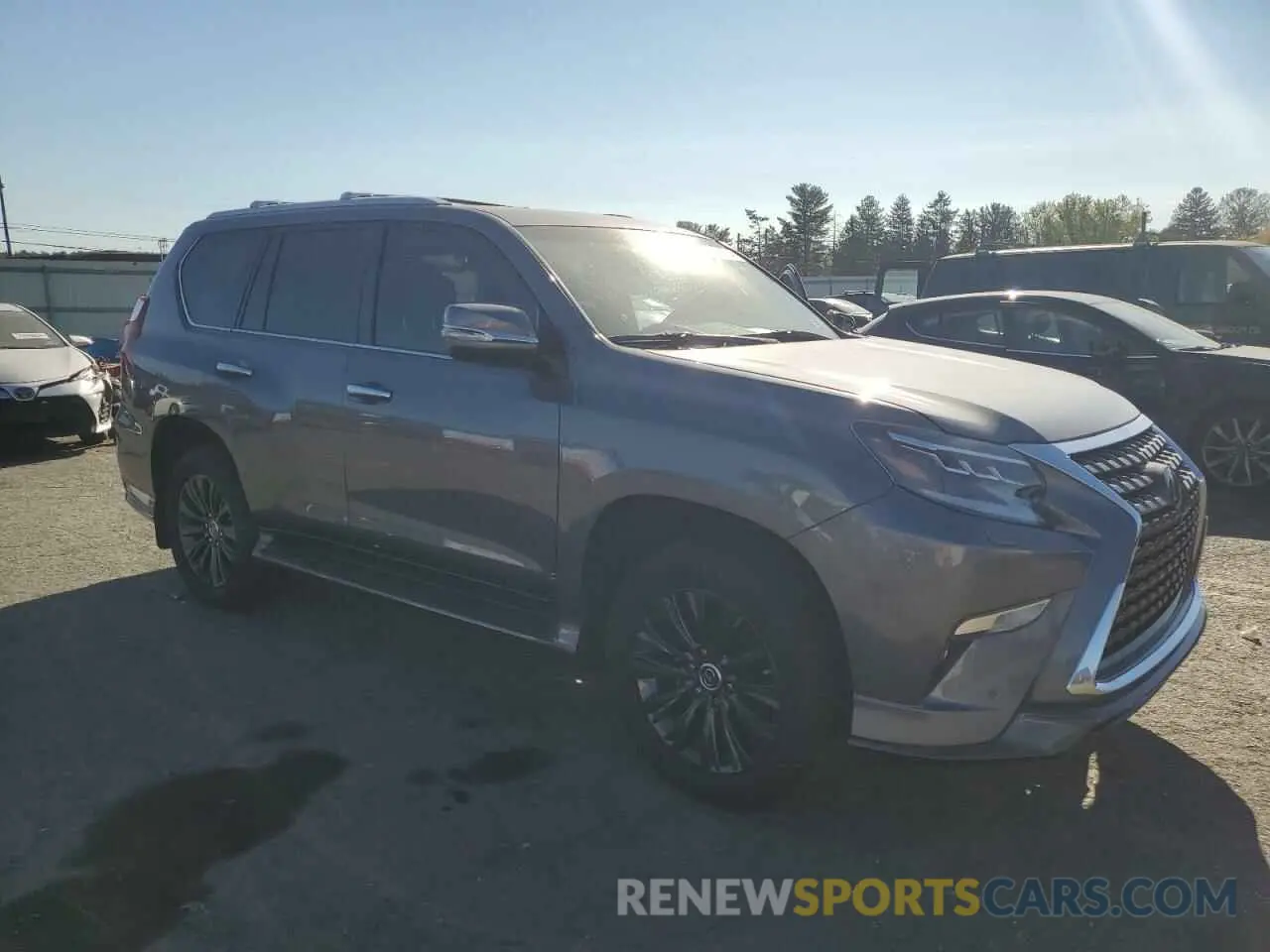 4 Photograph of a damaged car JTJGM7BX9M5280383 LEXUS GX 2021