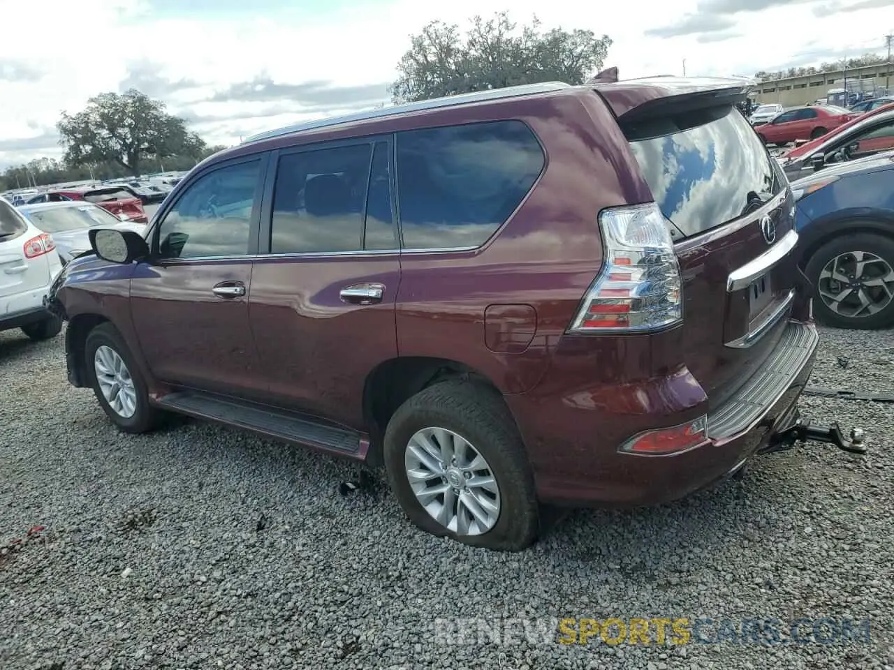 2 Фотография поврежденного автомобиля JTJAM7BX0N5310538 LEXUS GX 2022