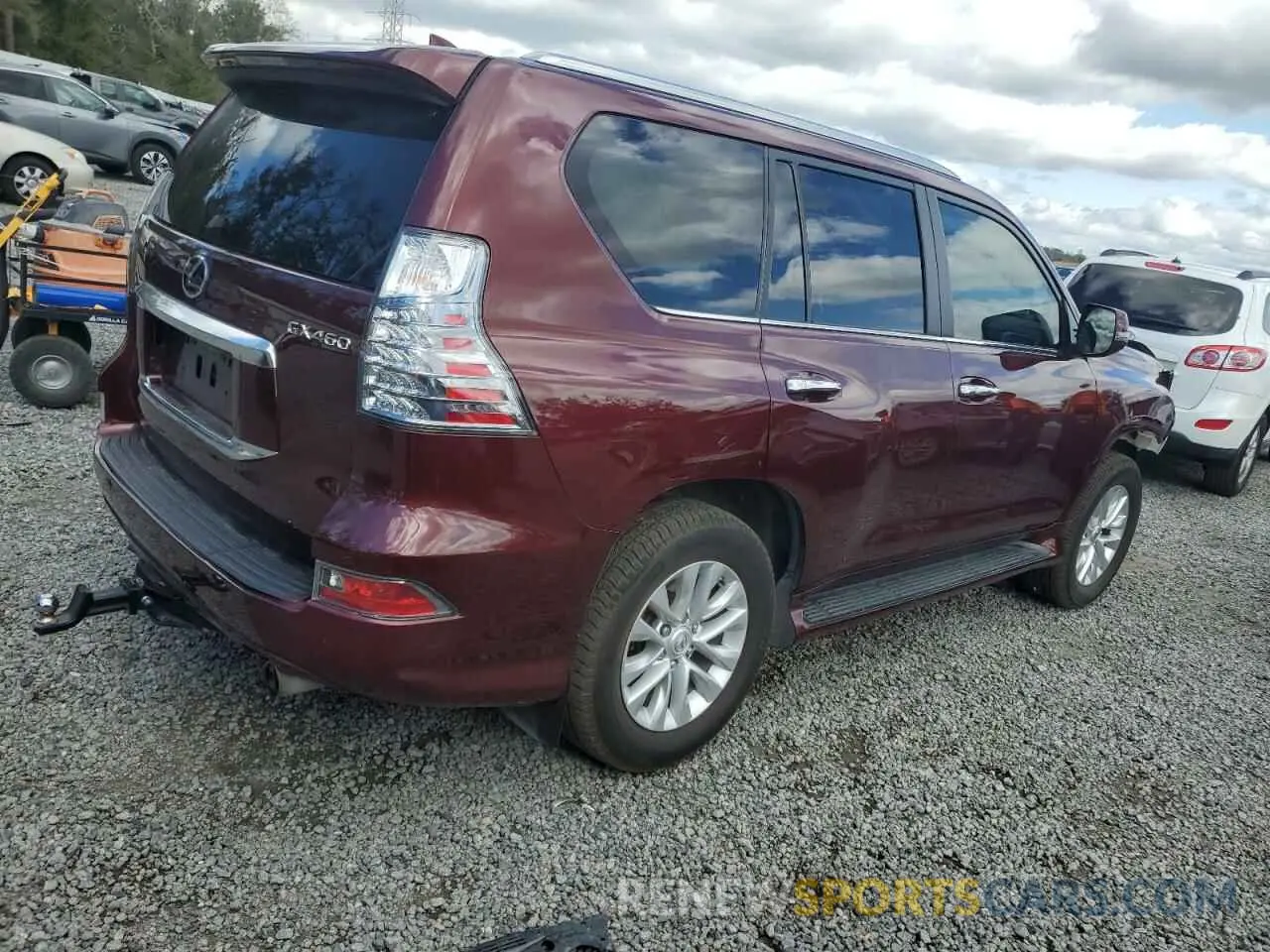 3 Фотография поврежденного автомобиля JTJAM7BX0N5310538 LEXUS GX 2022