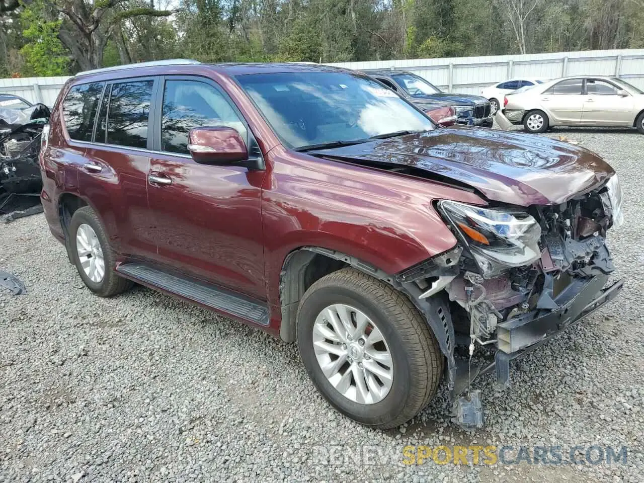 4 Фотография поврежденного автомобиля JTJAM7BX0N5310538 LEXUS GX 2022