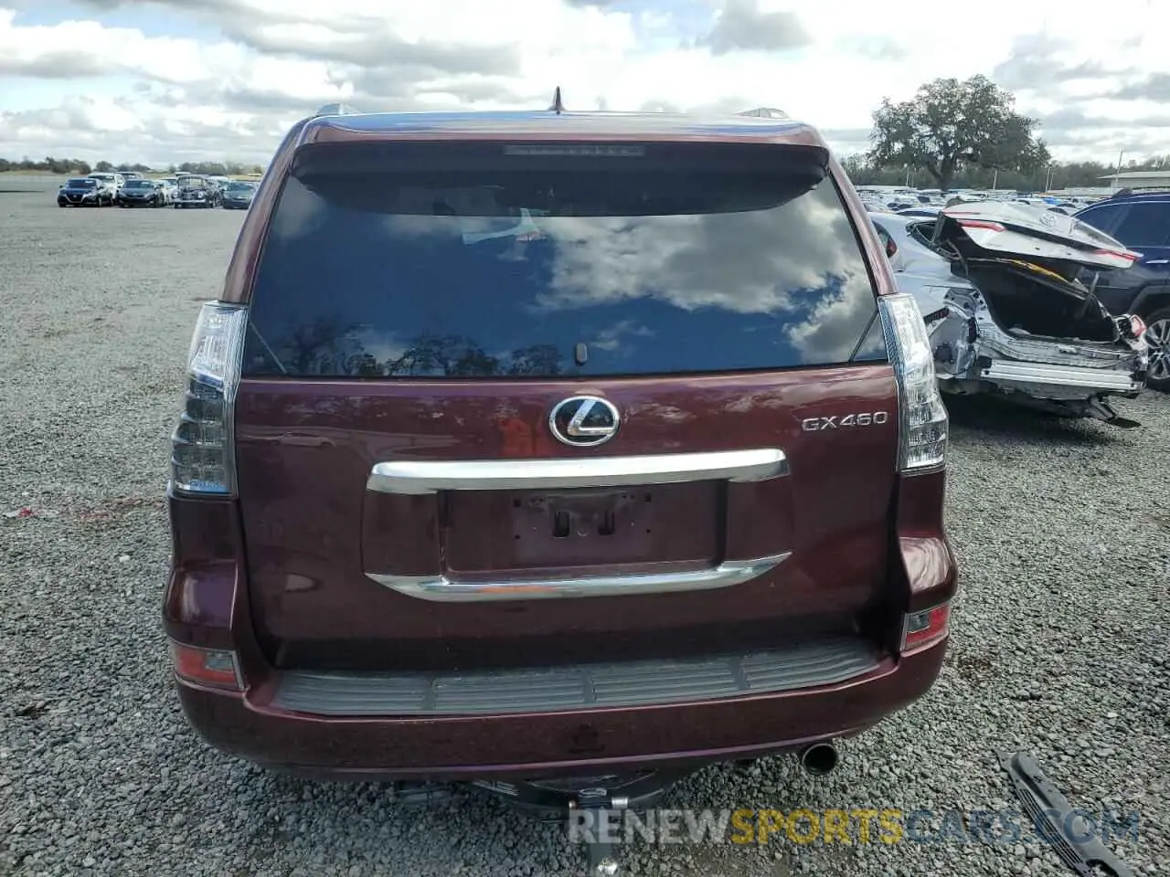6 Фотография поврежденного автомобиля JTJAM7BX0N5310538 LEXUS GX 2022