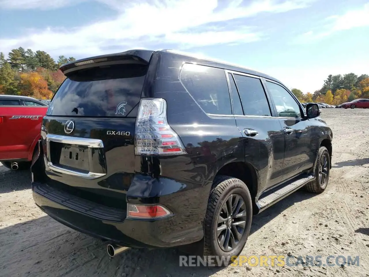3 Фотография поврежденного автомобиля JTJAM7BX0N5333740 LEXUS GX 2022