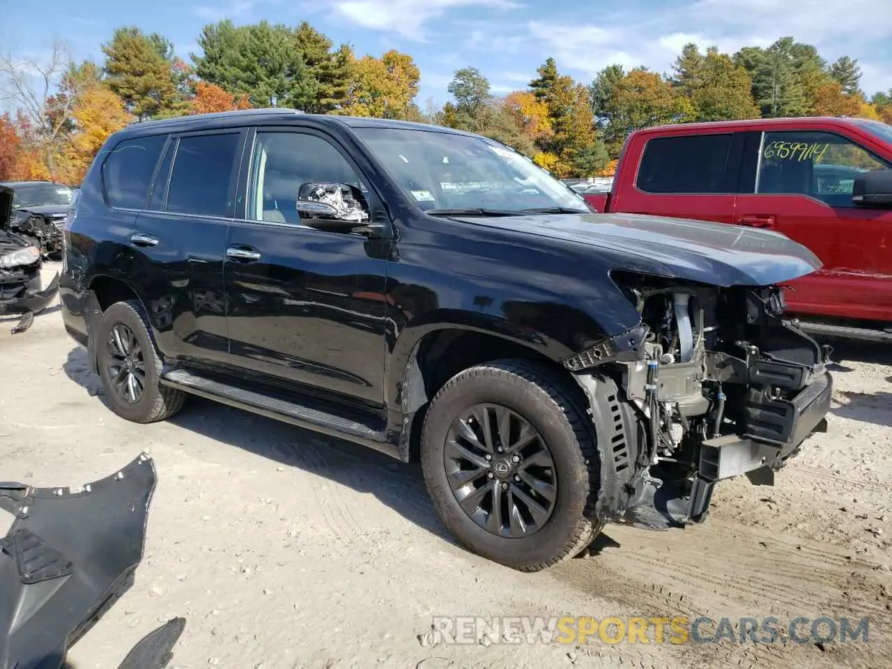4 Фотография поврежденного автомобиля JTJAM7BX0N5333740 LEXUS GX 2022