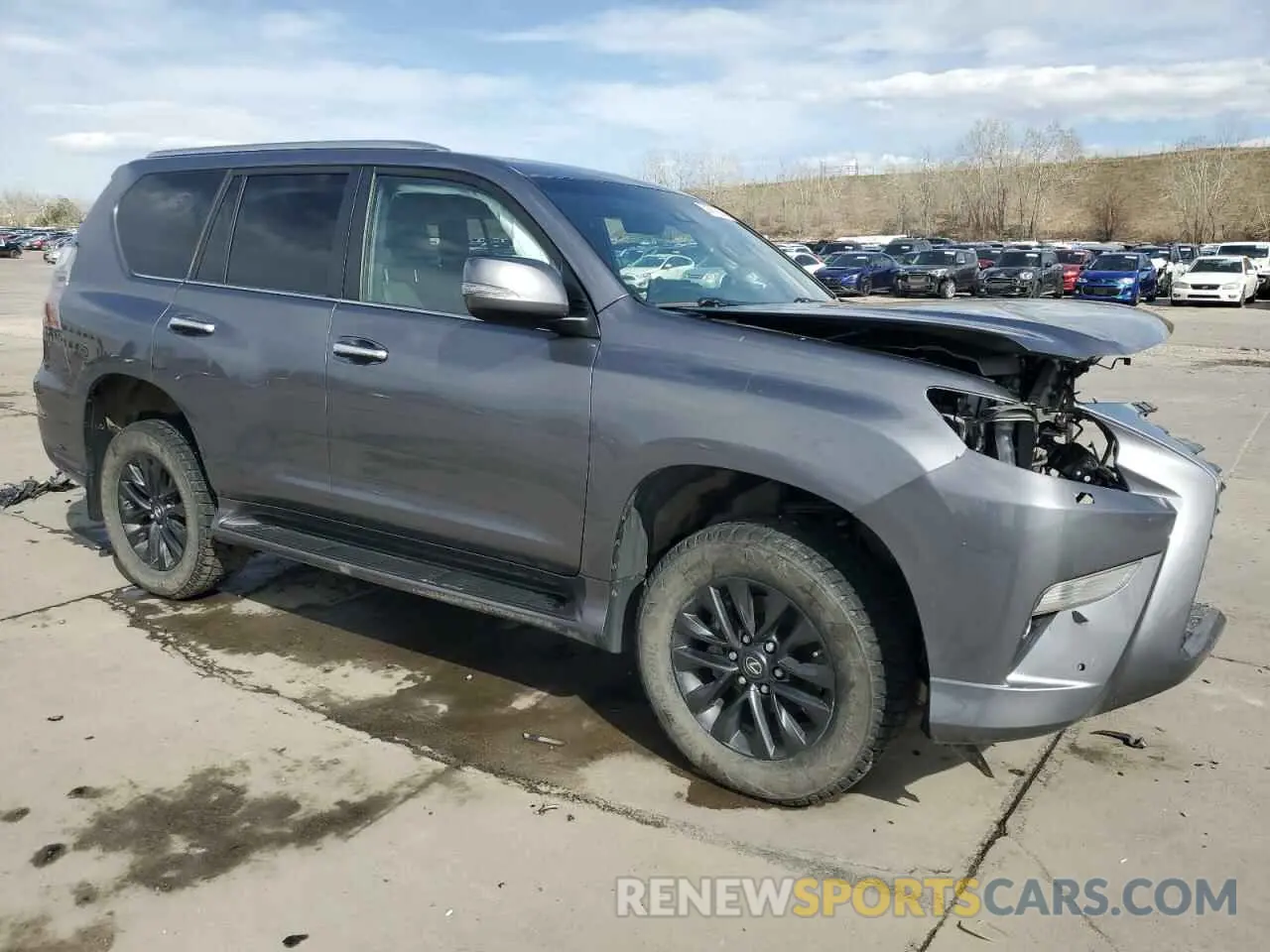 4 Фотография поврежденного автомобиля JTJAM7BX3N5331710 LEXUS GX 2022