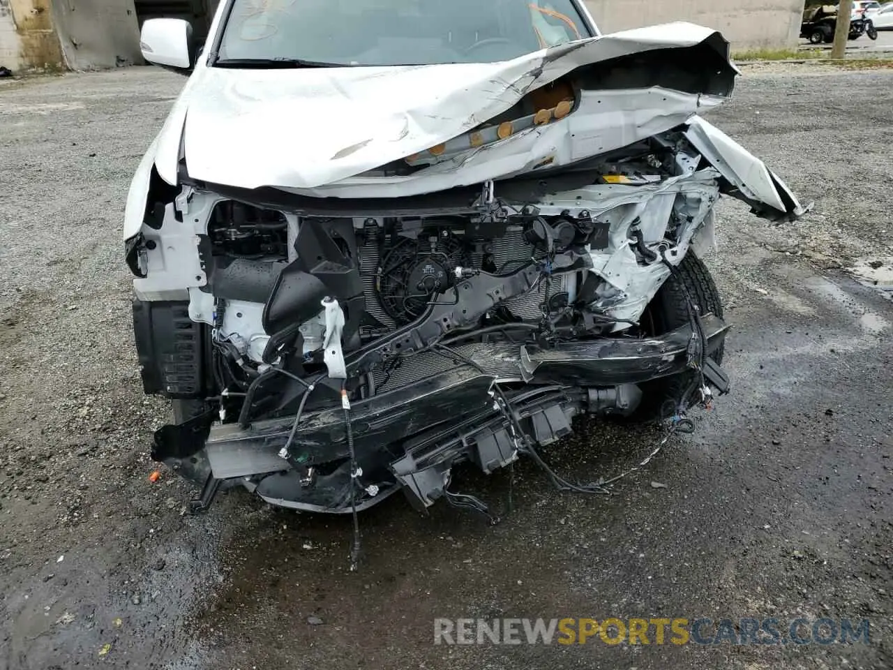 9 Photograph of a damaged car JTJAM7BX4N5325141 LEXUS GX 2022
