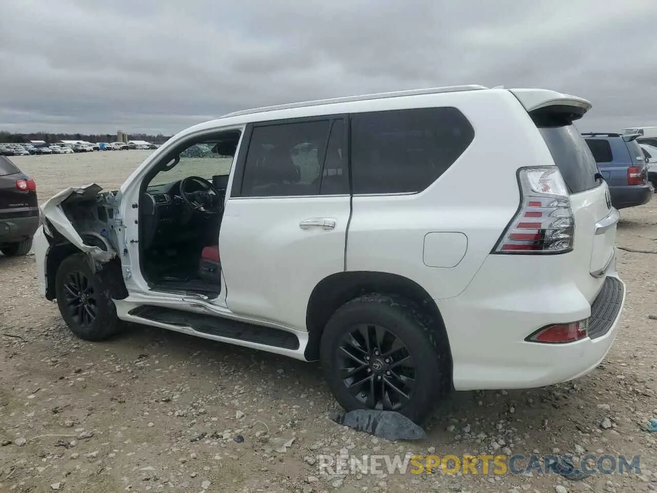 2 Фотография поврежденного автомобиля JTJAM7BX5N5325004 LEXUS GX 2022