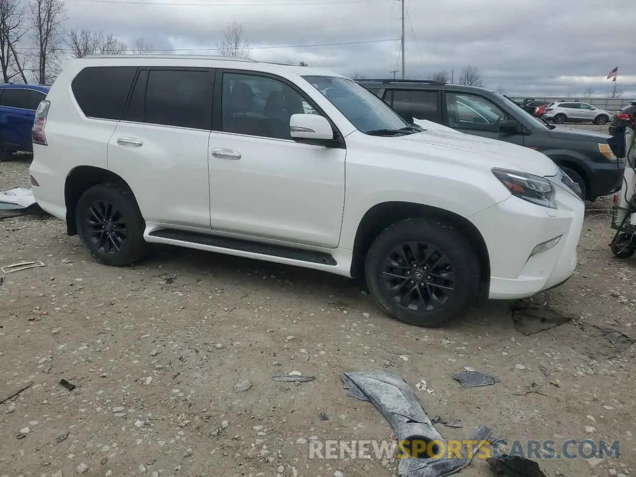 4 Фотография поврежденного автомобиля JTJAM7BX5N5325004 LEXUS GX 2022
