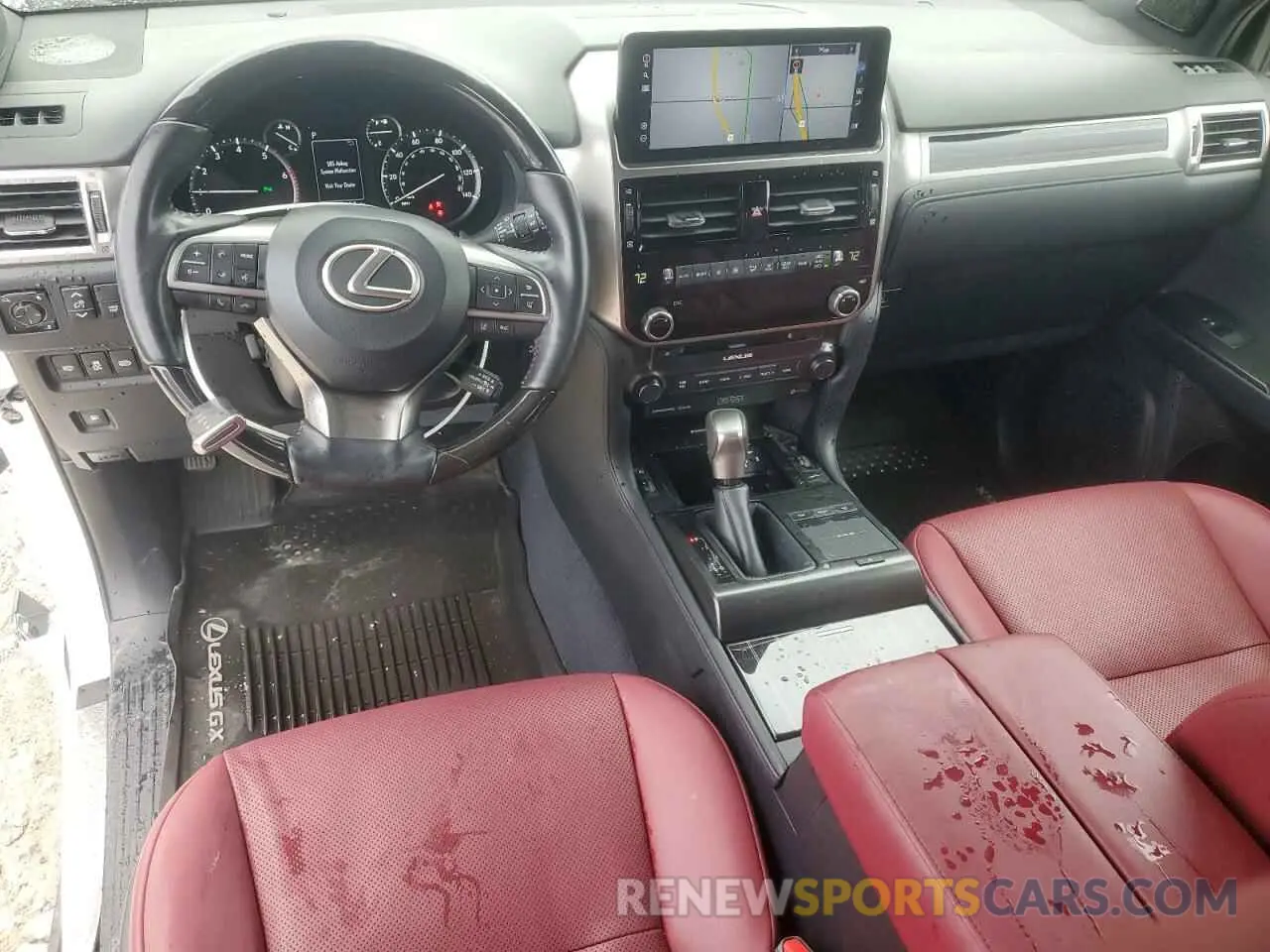 8 Фотография поврежденного автомобиля JTJAM7BX5N5325004 LEXUS GX 2022