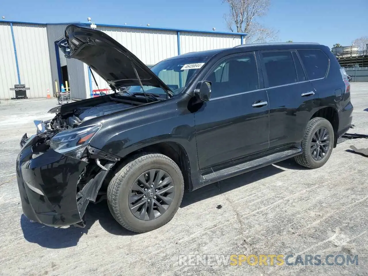 1 Photograph of a damaged car JTJAM7BX6N5318224 LEXUS GX 2022