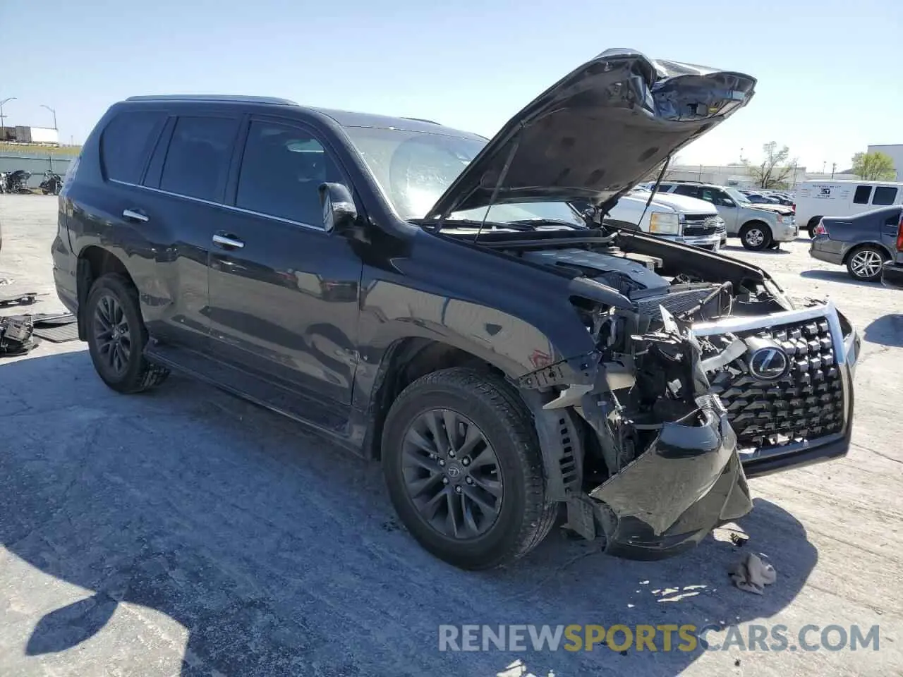 4 Photograph of a damaged car JTJAM7BX6N5318224 LEXUS GX 2022