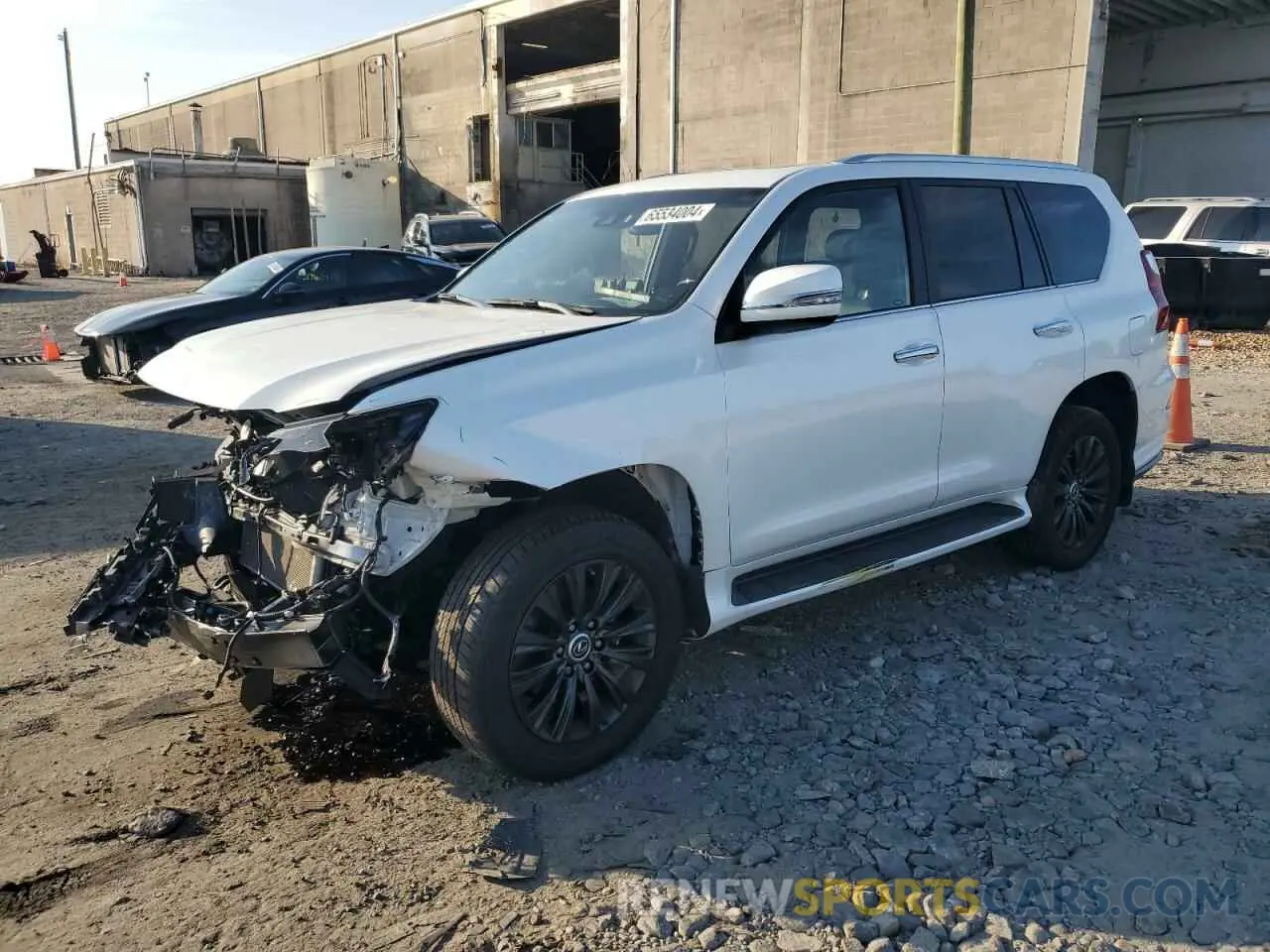 1 Photograph of a damaged car JTJAM7BX9N5312756 LEXUS GX 2022