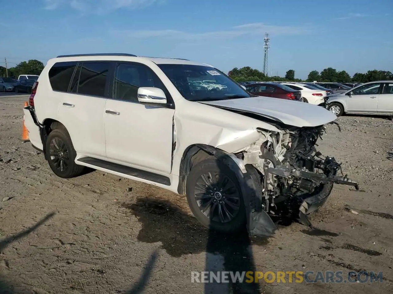 4 Photograph of a damaged car JTJAM7BX9N5312756 LEXUS GX 2022