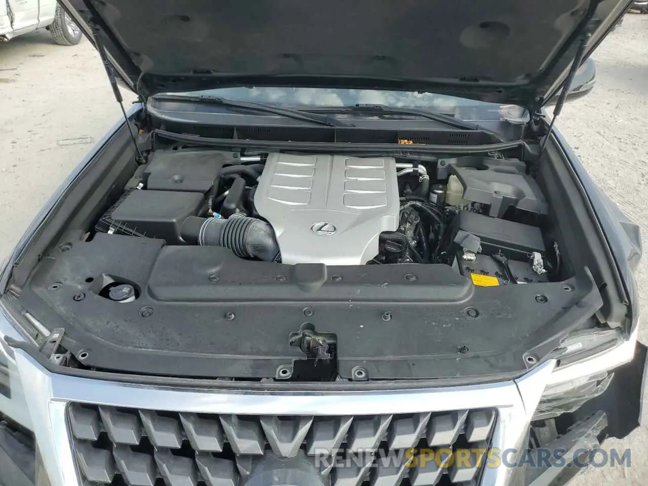12 Фотография поврежденного автомобиля JTJAM7BXXN5324365 LEXUS GX 2022