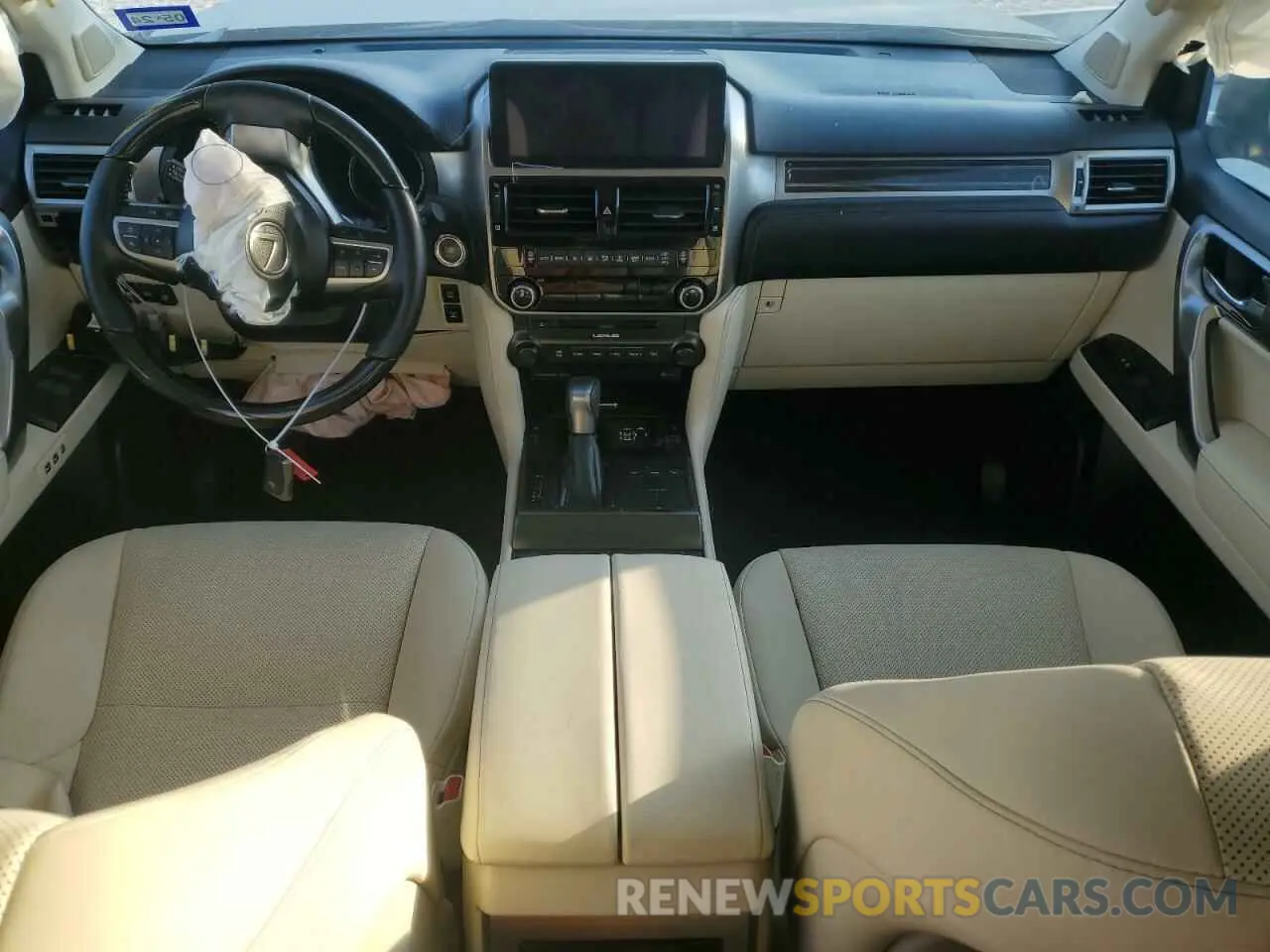 8 Фотография поврежденного автомобиля JTJAM7BXXN5324365 LEXUS GX 2022