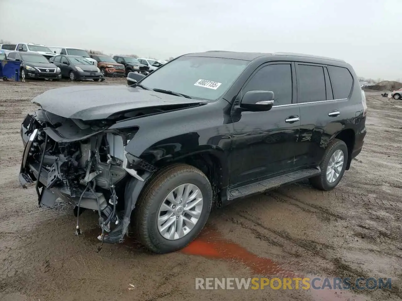 1 Photograph of a damaged car JTJAM7BXXN5334684 LEXUS GX 2022