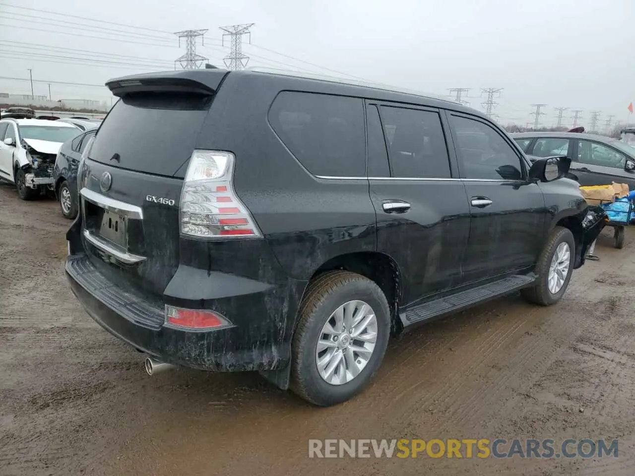 3 Photograph of a damaged car JTJAM7BXXN5334684 LEXUS GX 2022