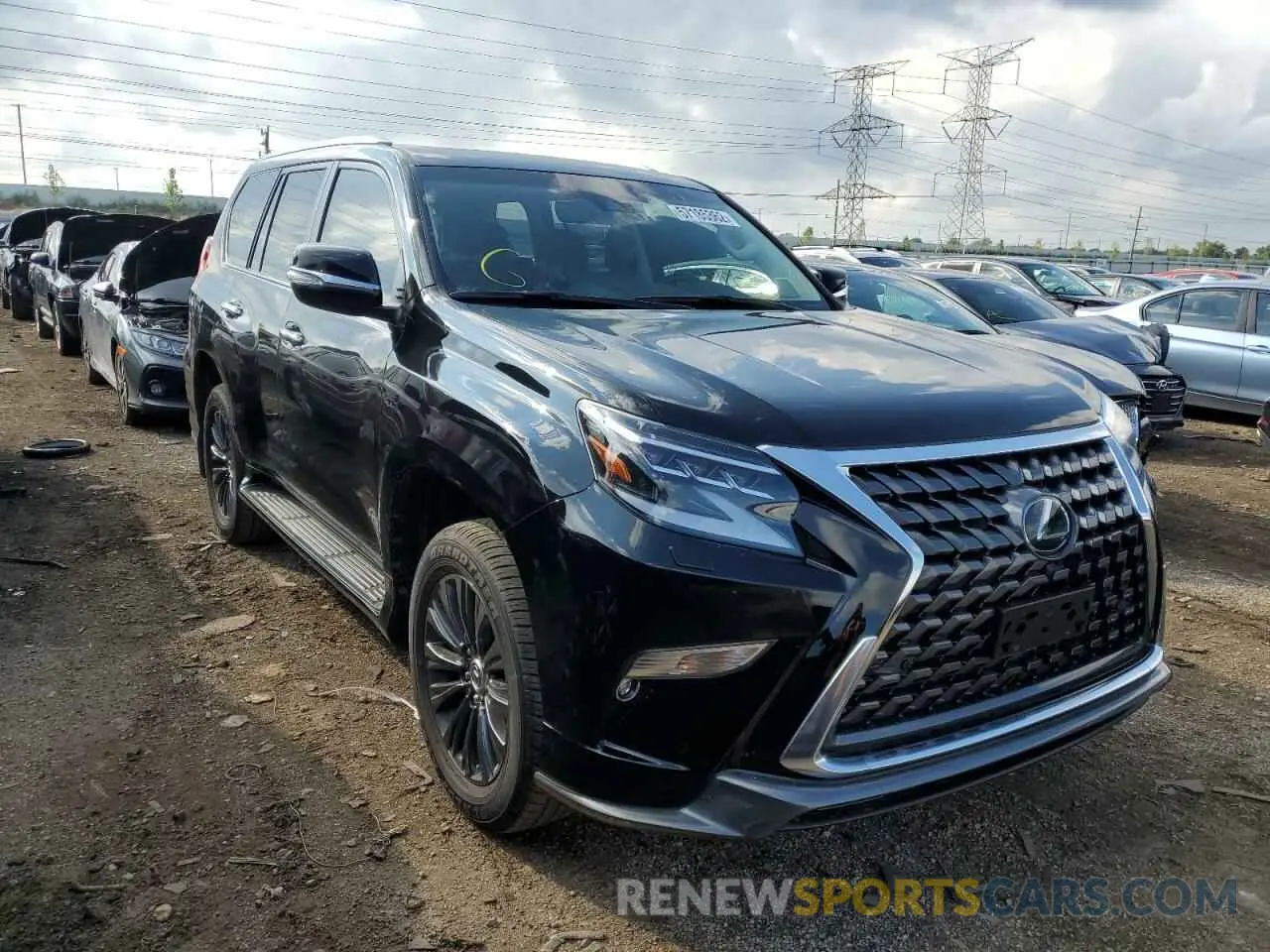 1 Фотография поврежденного автомобиля JTJGM7BX5N5308522 LEXUS GX 2022