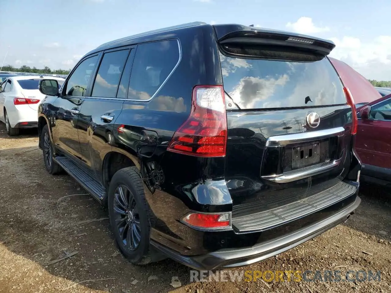 3 Фотография поврежденного автомобиля JTJGM7BX5N5308522 LEXUS GX 2022