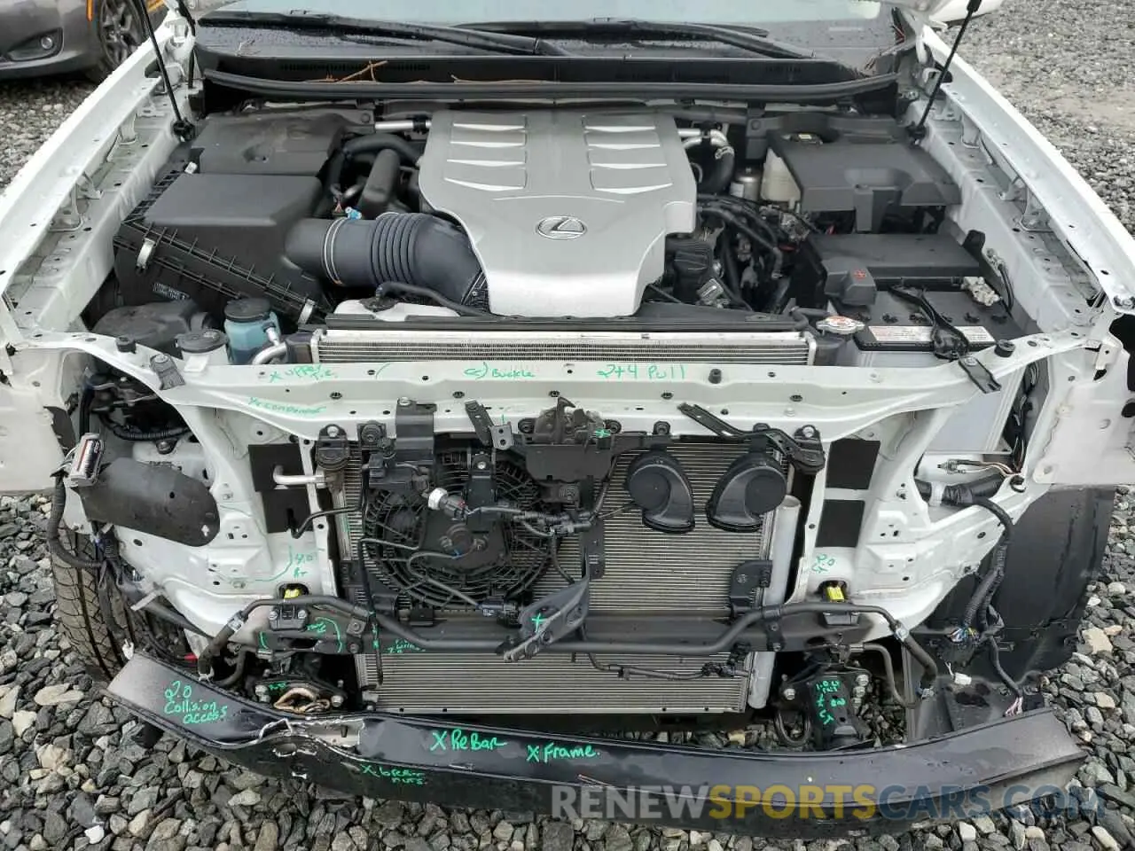 12 Photograph of a damaged car JTJAM7BX1P5369293 LEXUS GX 2023
