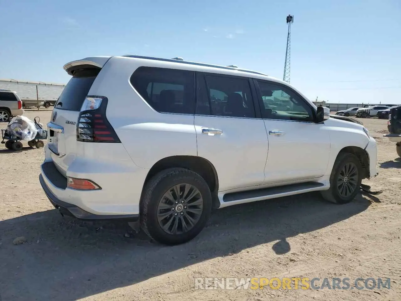 3 Фотография поврежденного автомобиля JTJAM7BX4P5347191 LEXUS GX 2023