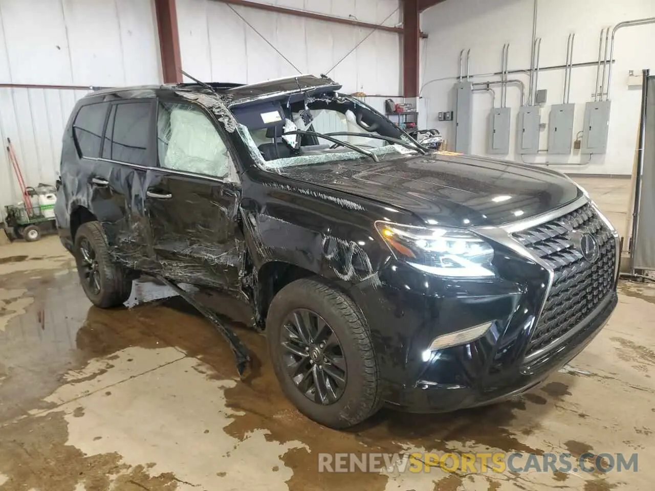 4 Фотография поврежденного автомобиля JTJAM7BX4P5360569 LEXUS GX 2023