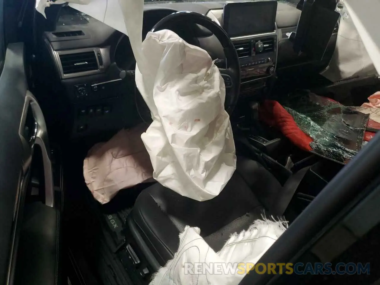 8 Фотография поврежденного автомобиля JTJAM7BX4P5360569 LEXUS GX 2023