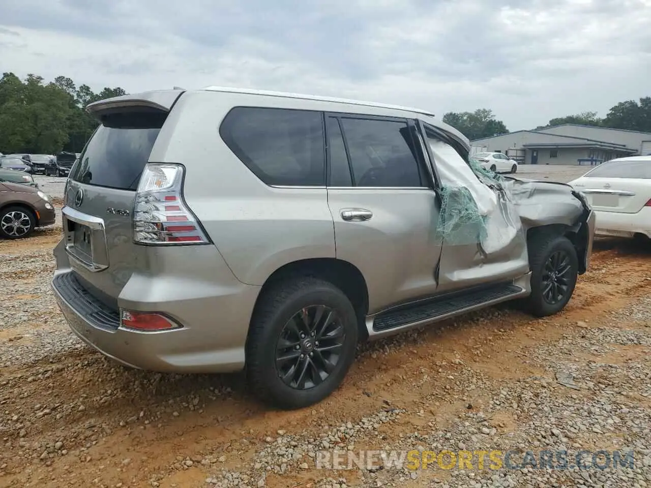 3 Фотография поврежденного автомобиля JTJAM7BX5P5363352 LEXUS GX 2023