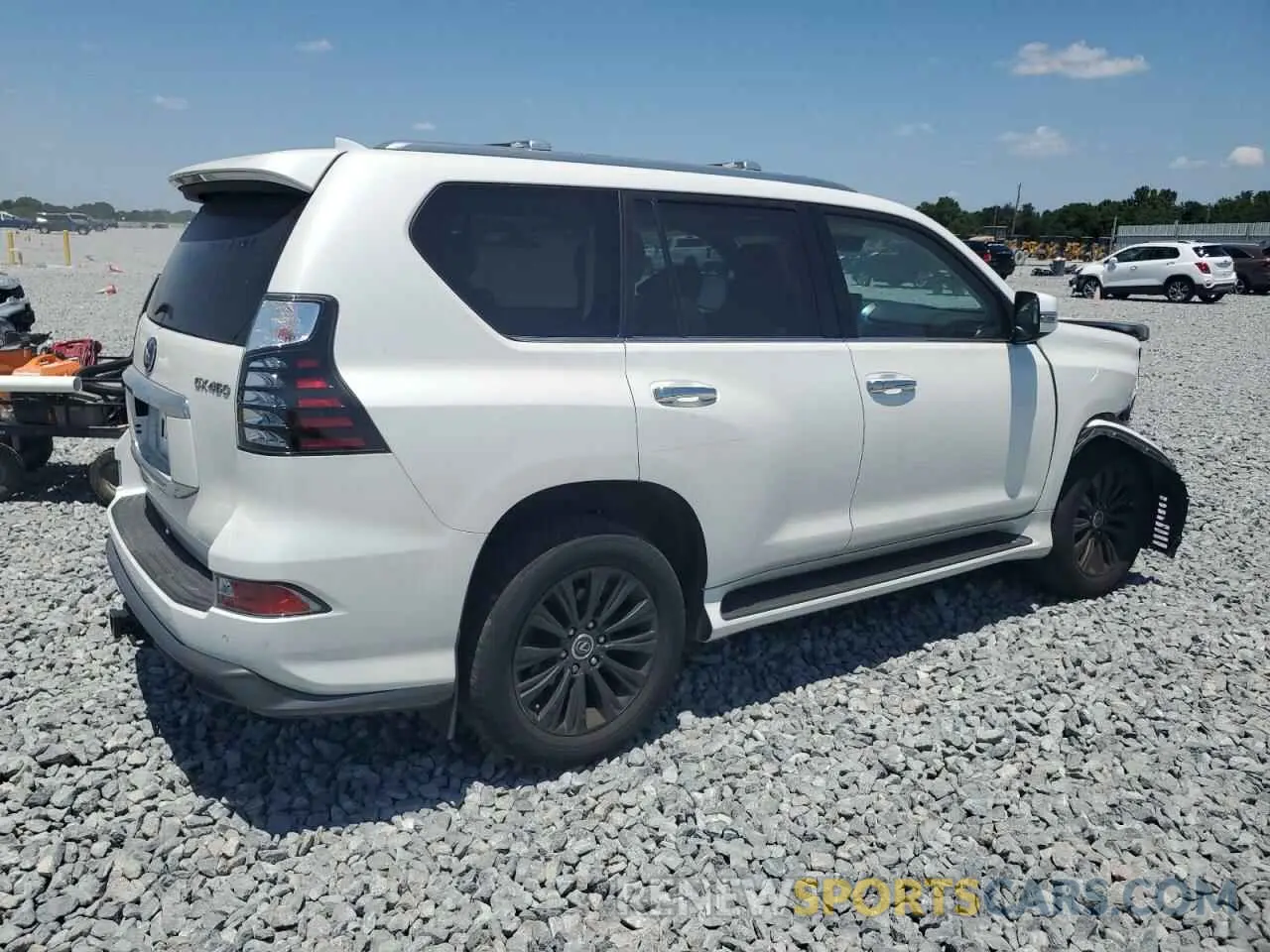 3 Photograph of a damaged car JTJAM7BX6P5366387 LEXUS GX 2023