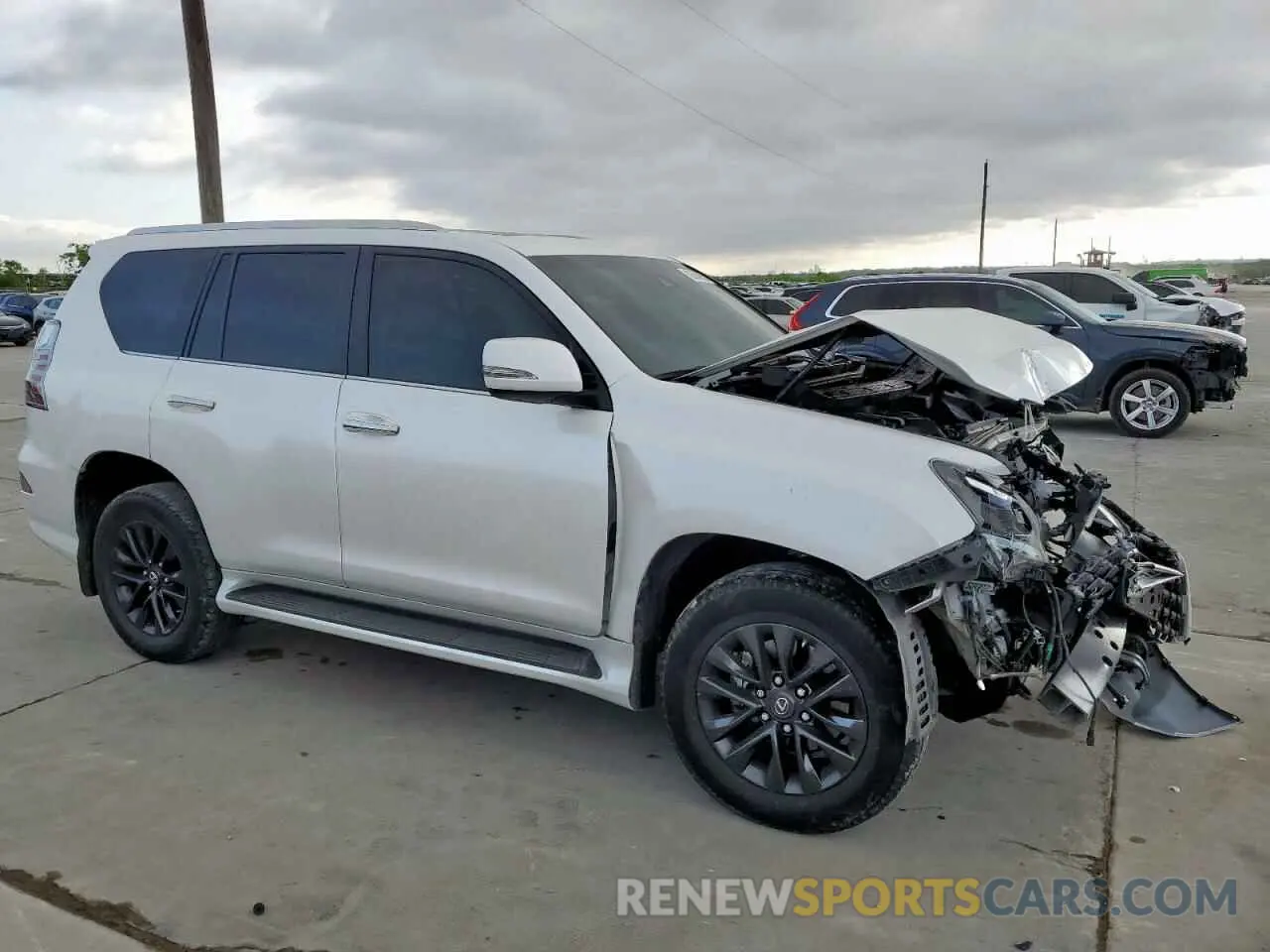 4 Фотография поврежденного автомобиля JTJAM7BX7P5343961 LEXUS GX 2023