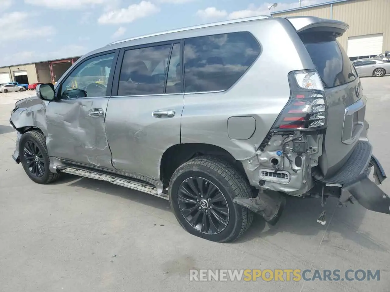 2 Фотография поврежденного автомобиля JTJAM7BX8P5360879 LEXUS GX 2023