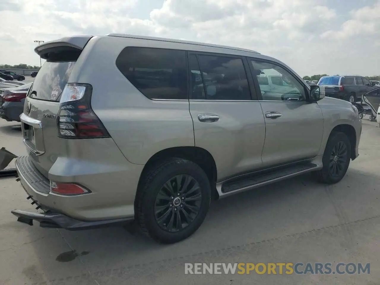 3 Фотография поврежденного автомобиля JTJAM7BX8P5360879 LEXUS GX 2023