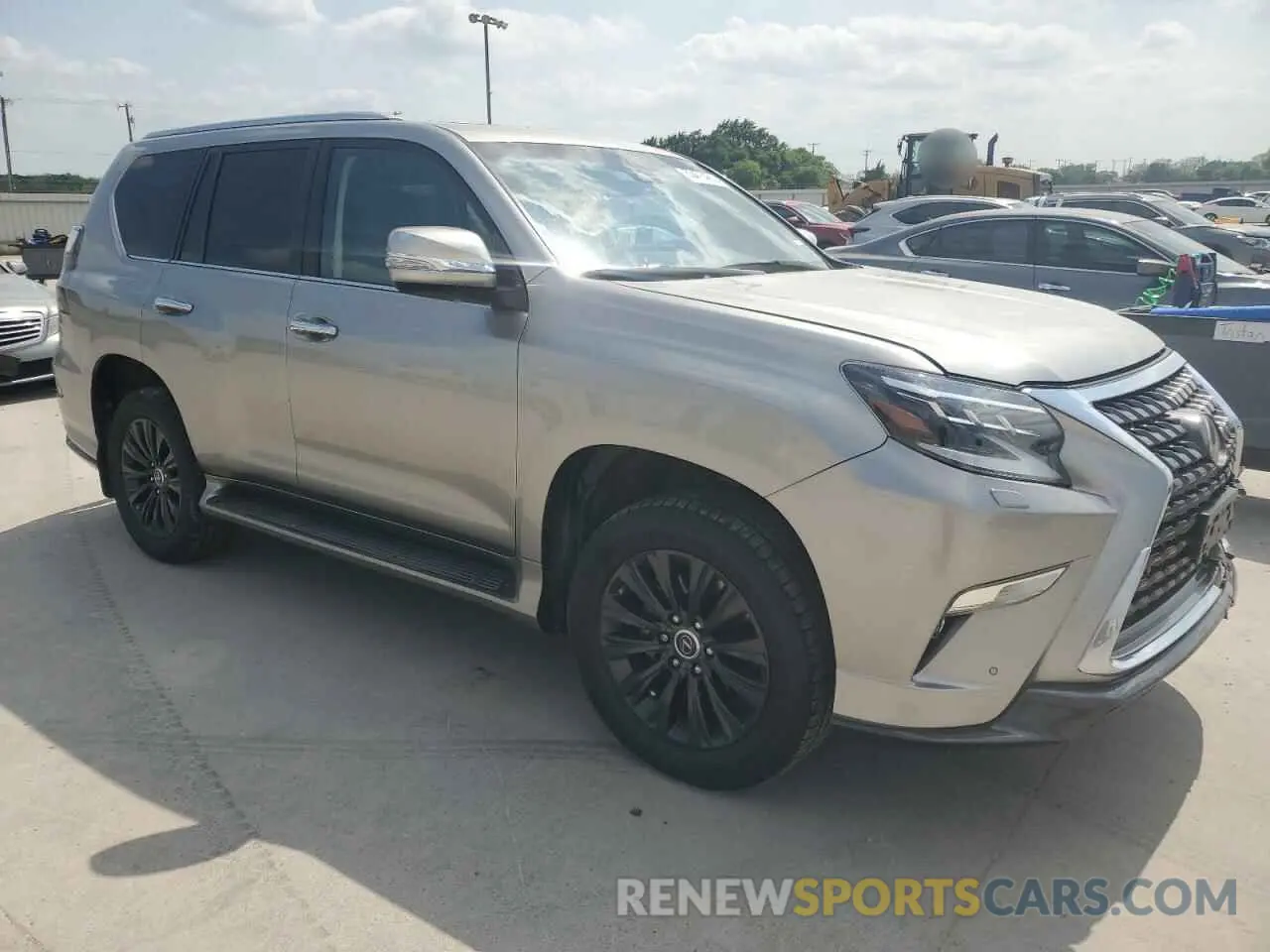 4 Фотография поврежденного автомобиля JTJAM7BX8P5360879 LEXUS GX 2023