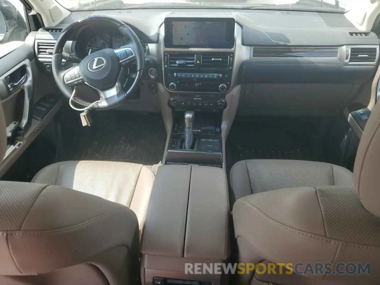 8 Фотография поврежденного автомобиля JTJAM7BX8P5360879 LEXUS GX 2023