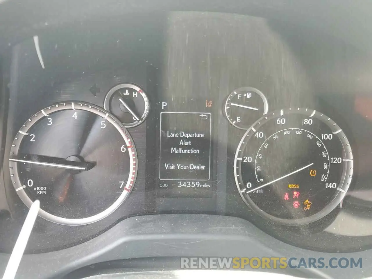 9 Фотография поврежденного автомобиля JTJAM7BX8P5360879 LEXUS GX 2023