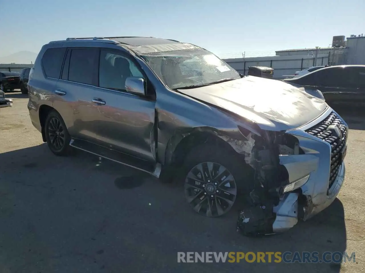 4 Фотография поврежденного автомобиля JTJAM7BX8P5362762 LEXUS GX 2023