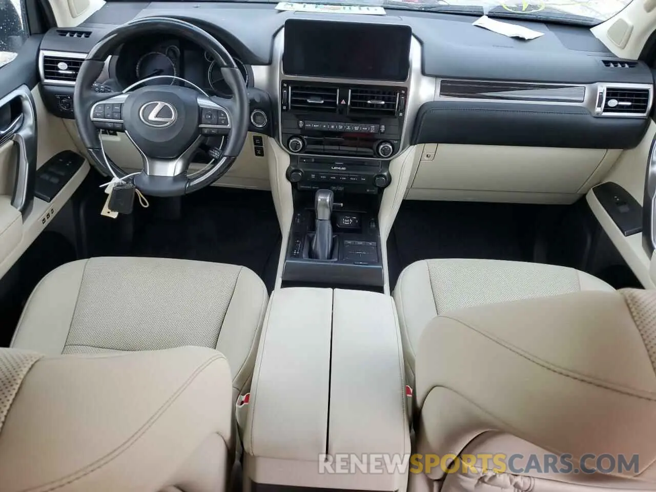 8 Photograph of a damaged car JTJAM7BXXP5340763 LEXUS GX 2023