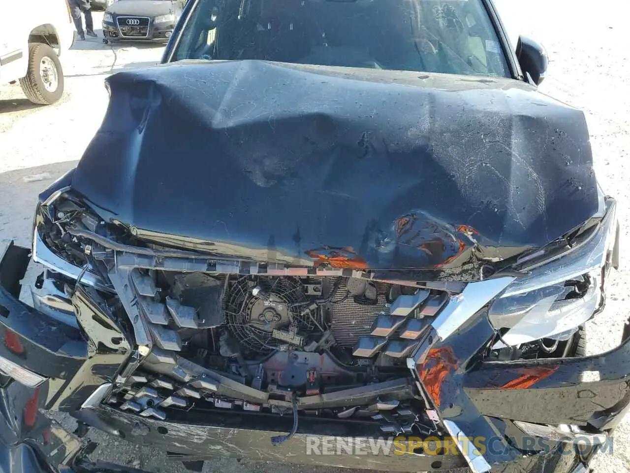 12 Фотография поврежденного автомобиля JTJAM7BXXP5342304 LEXUS GX 2023