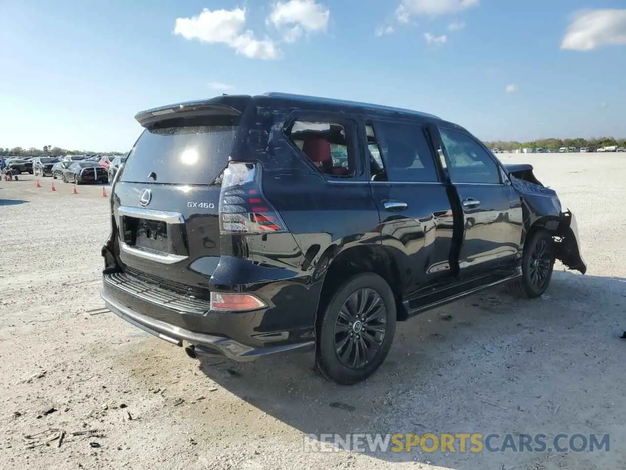 3 Фотография поврежденного автомобиля JTJAM7BXXP5342304 LEXUS GX 2023