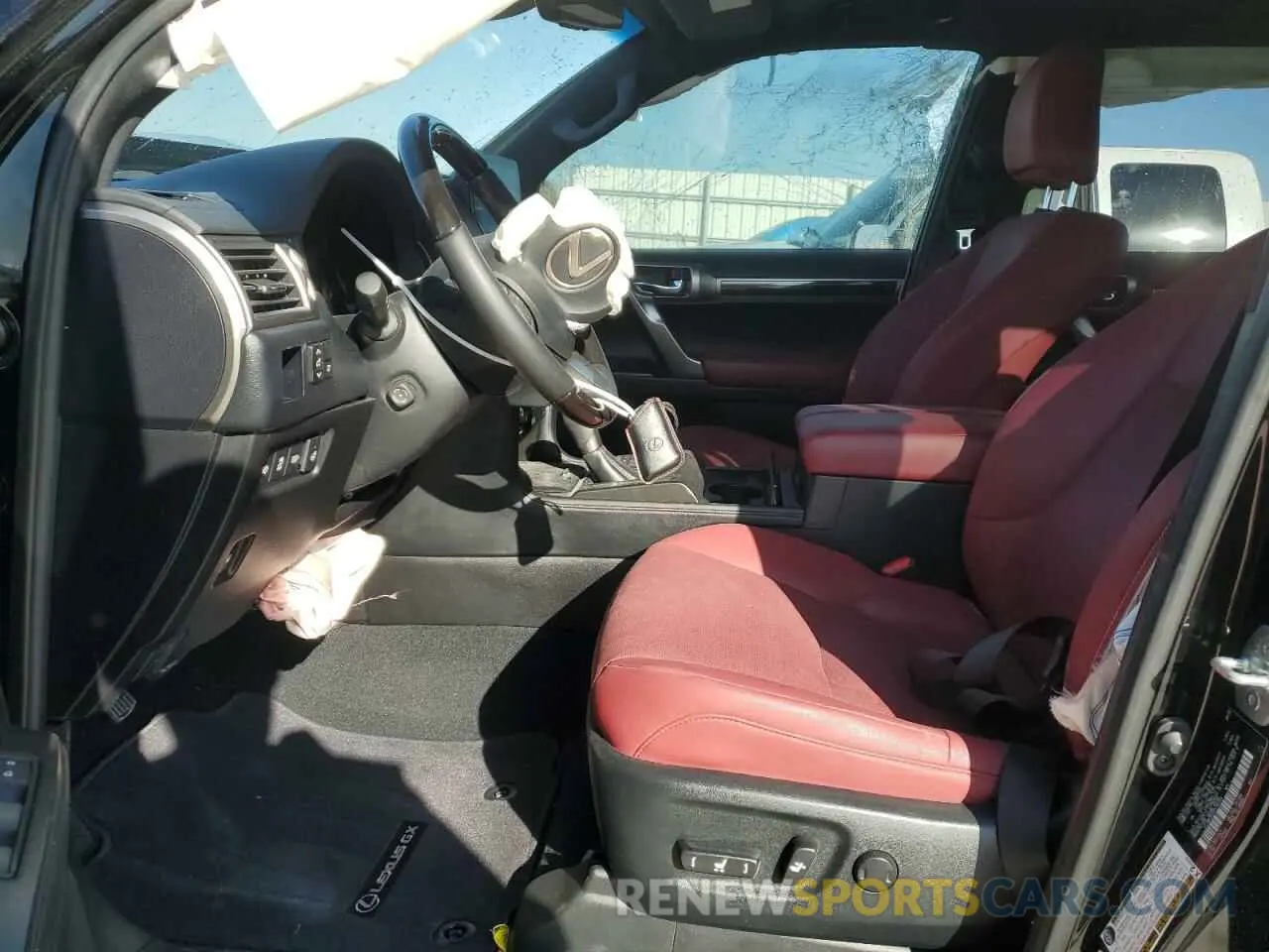 7 Фотография поврежденного автомобиля JTJAM7BXXP5342304 LEXUS GX 2023