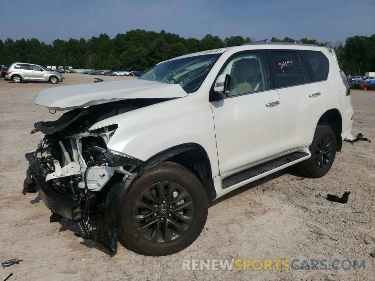 1 Photograph of a damaged car JTJAM7BXXP5362598 LEXUS GX 2023