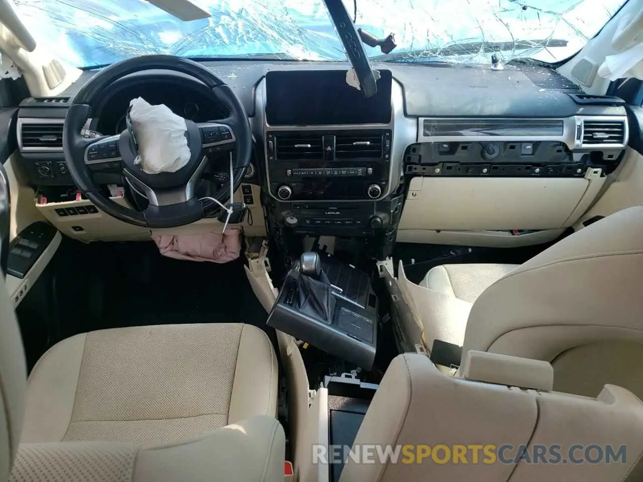 8 Photograph of a damaged car JTJAM7BXXP5362598 LEXUS GX 2023