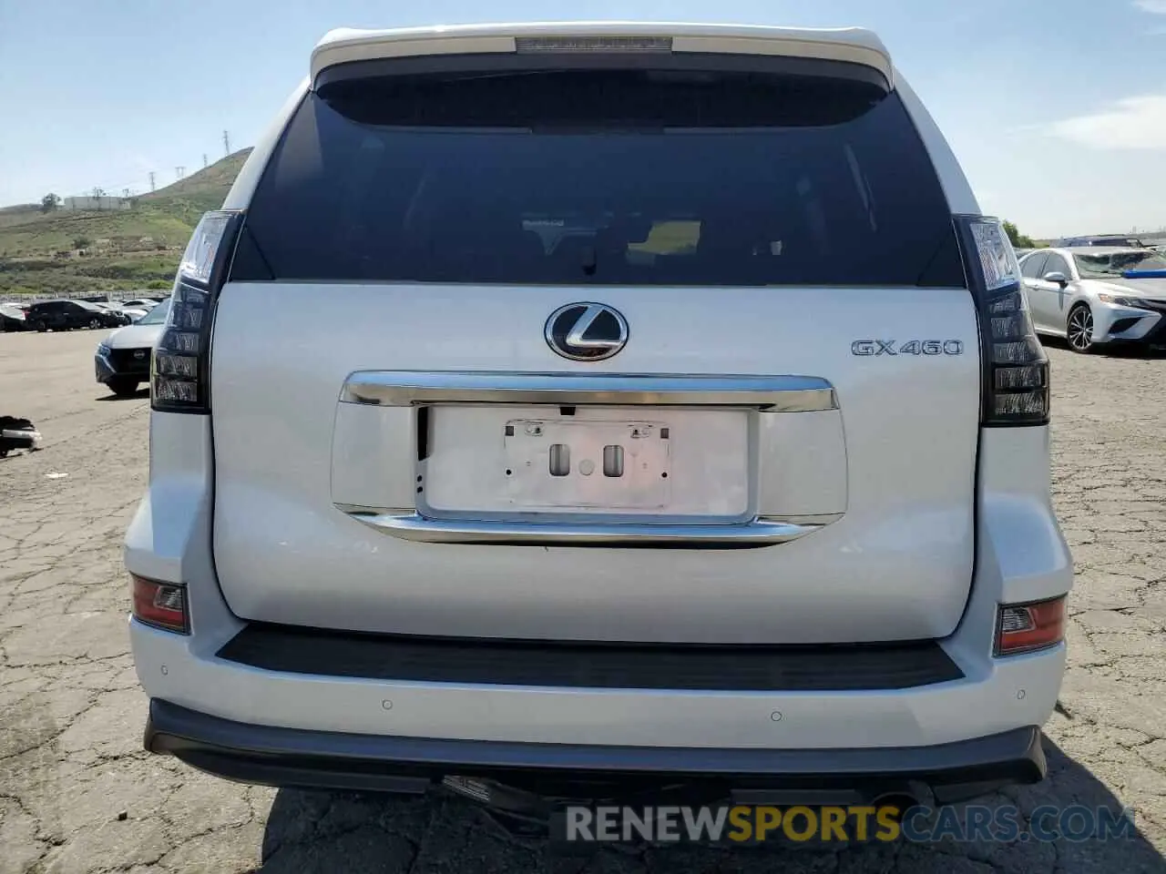 6 Фотография поврежденного автомобиля JTJAM7BXXP5381653 LEXUS GX 2023