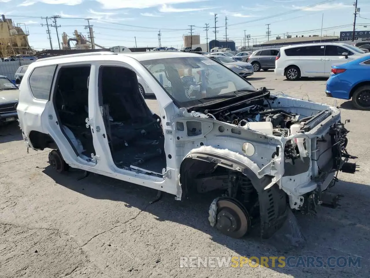 4 Photograph of a damaged car JTJGM7BX5P5370117 LEXUS GX 2023