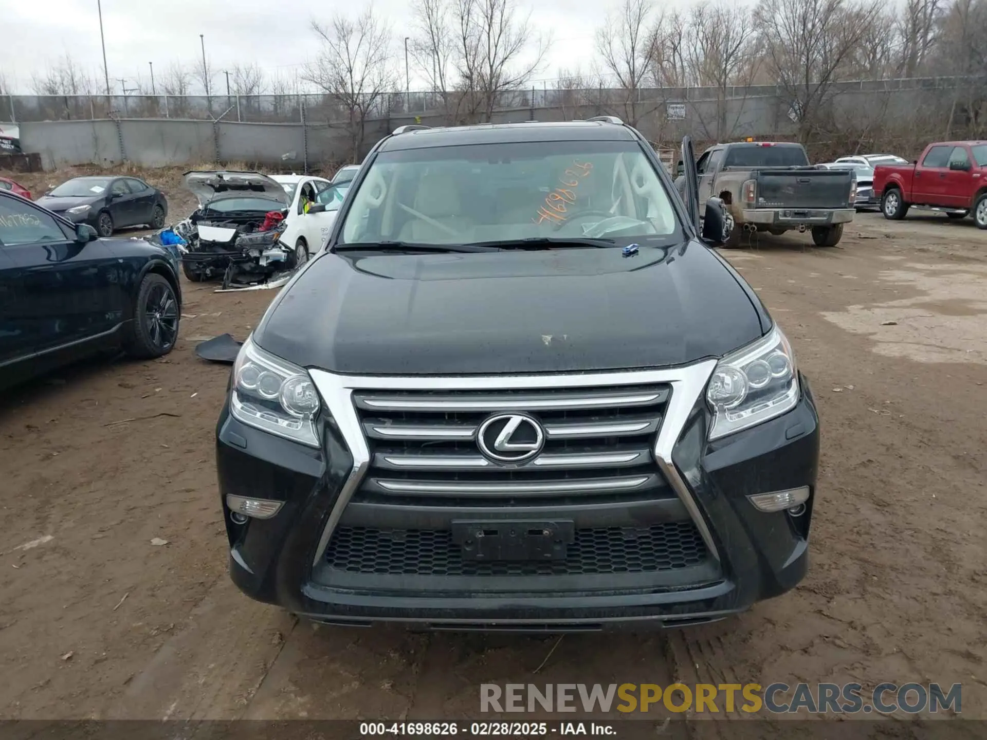 12 Фотография поврежденного автомобиля JTJBM7FX1K5234807 LEXUS GX 460 2019