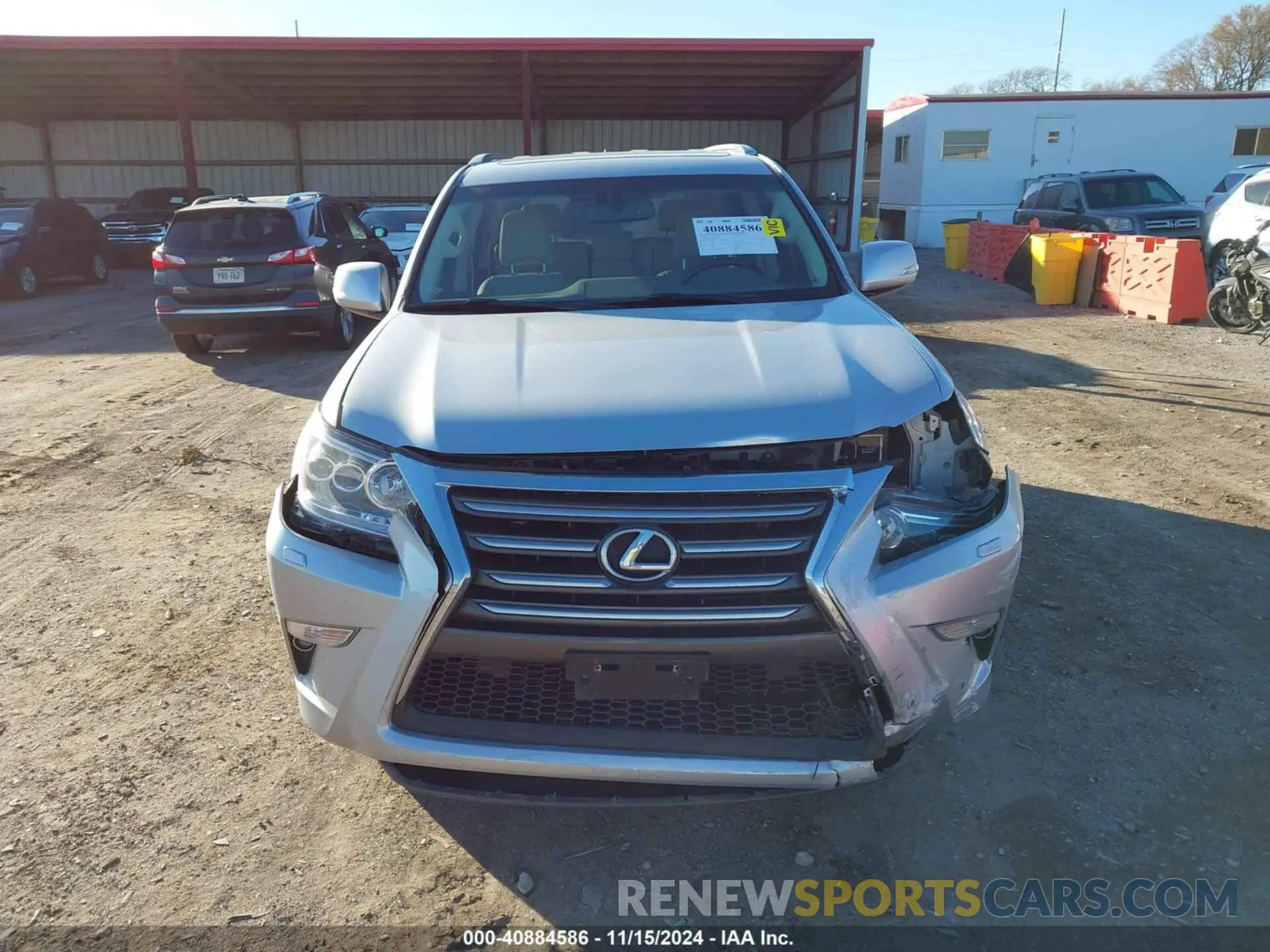12 Фотография поврежденного автомобиля JTJBM7FX2K5213156 LEXUS GX 460 2019