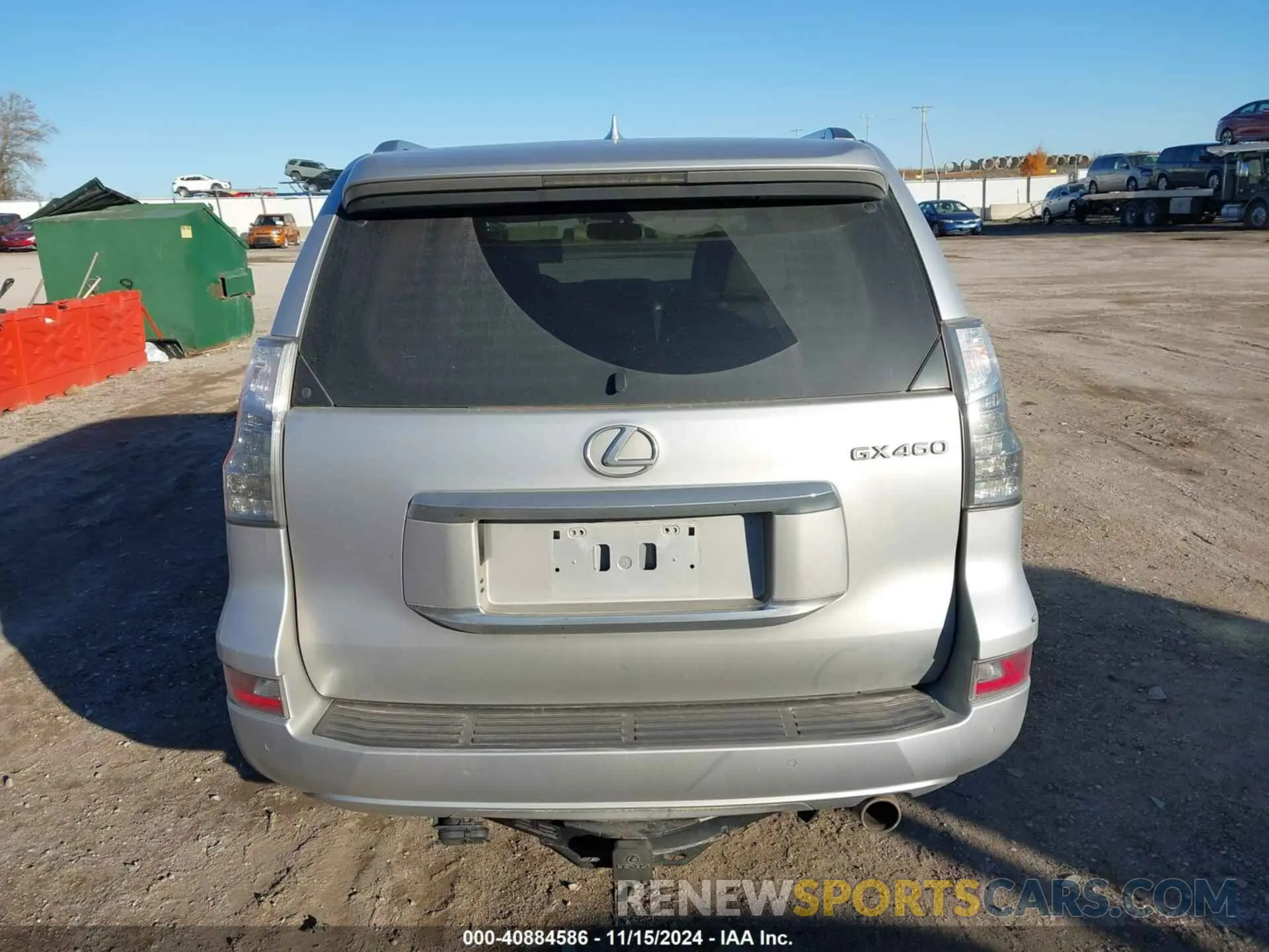 16 Фотография поврежденного автомобиля JTJBM7FX2K5213156 LEXUS GX 460 2019