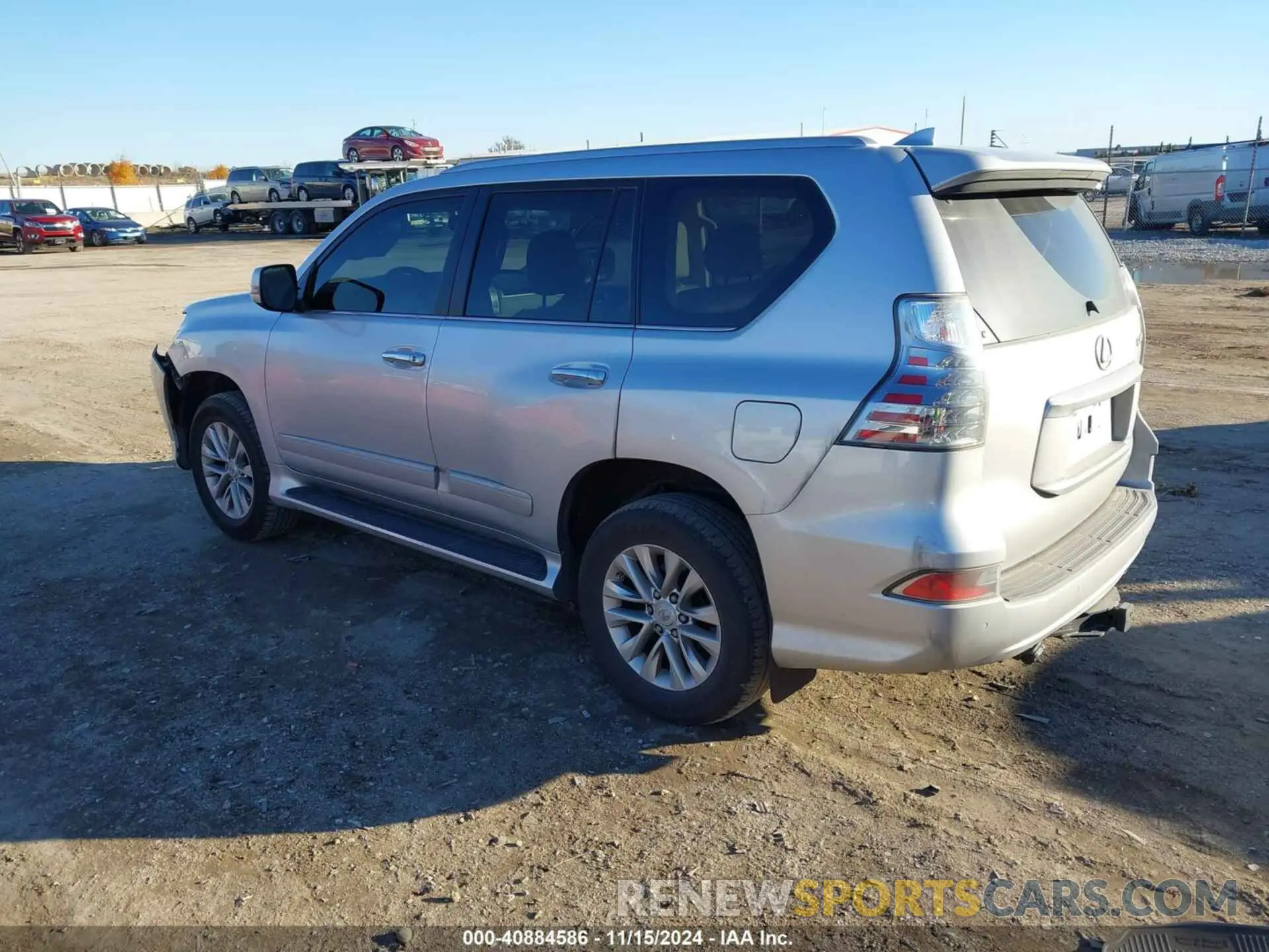 3 Фотография поврежденного автомобиля JTJBM7FX2K5213156 LEXUS GX 460 2019