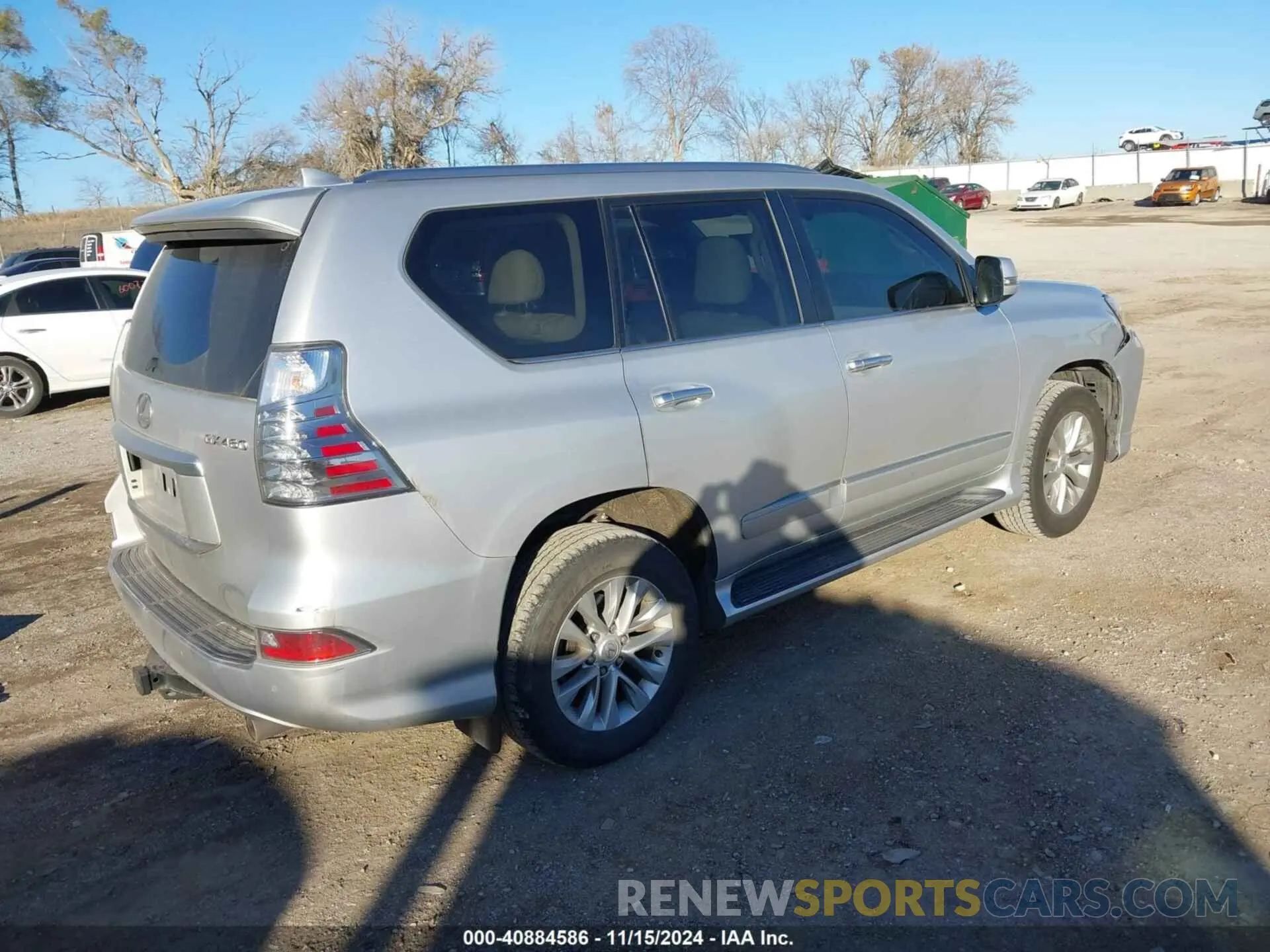 4 Фотография поврежденного автомобиля JTJBM7FX2K5213156 LEXUS GX 460 2019