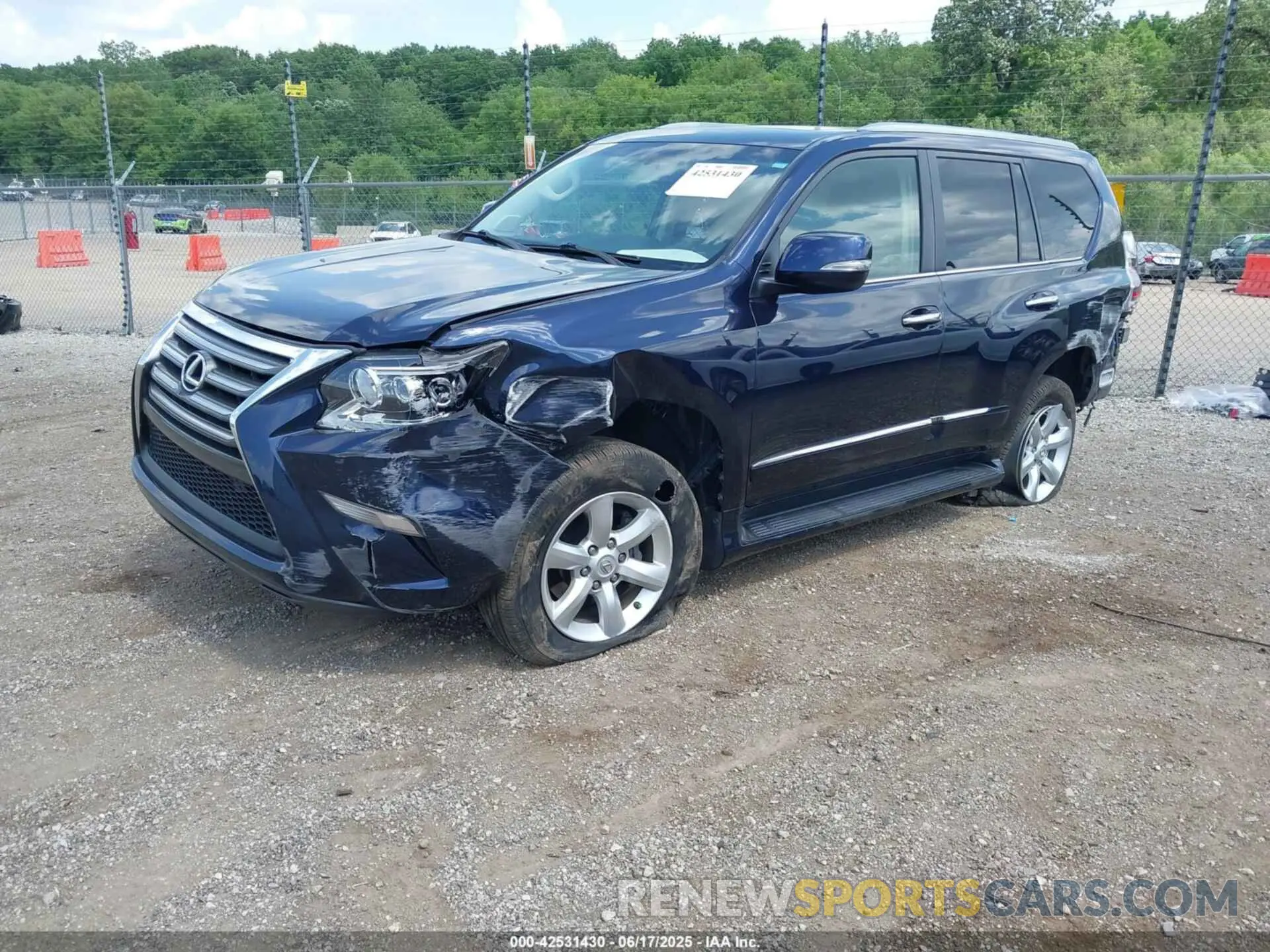 2 Photograph of a damaged car JTJBM7FX6K5228727 LEXUS GX 460 2019