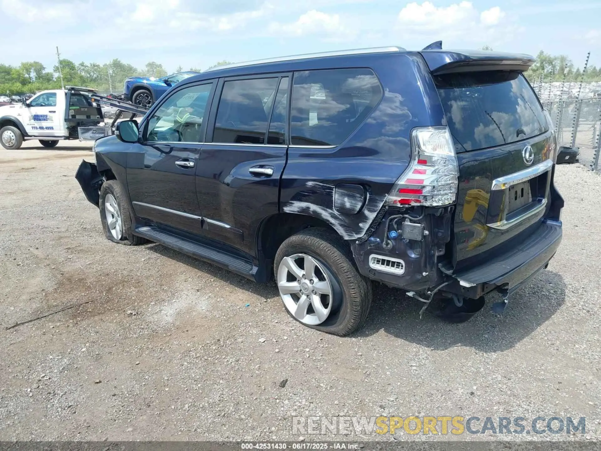 3 Photograph of a damaged car JTJBM7FX6K5228727 LEXUS GX 460 2019